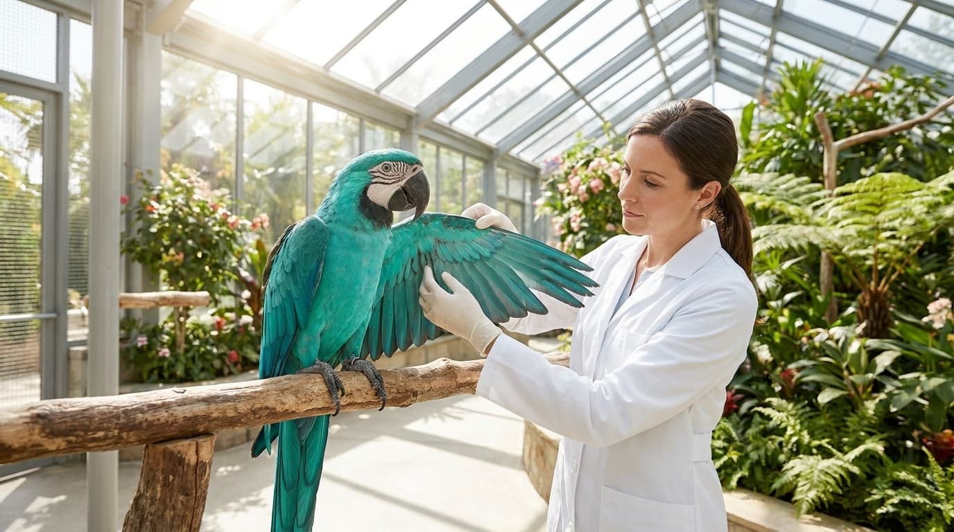 Veterinaria Especialista en Aves